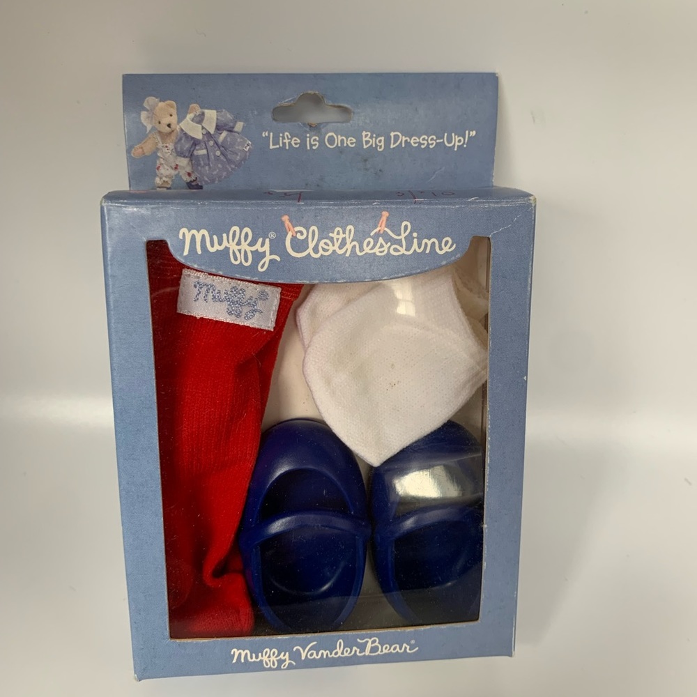 Vintage Muffy VanderBear Clothesline “Footsie” Leg & Footwear Set #1